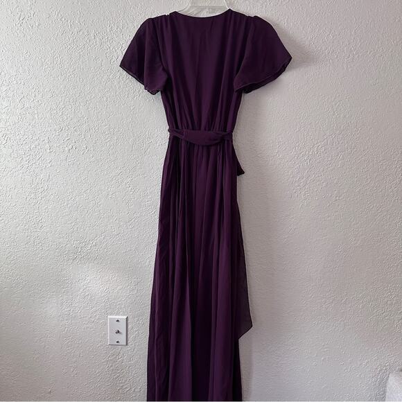 NWT Baltic Born Kristina Maxi Dress In Eggplant Purple XS - Picture 6 of 7
